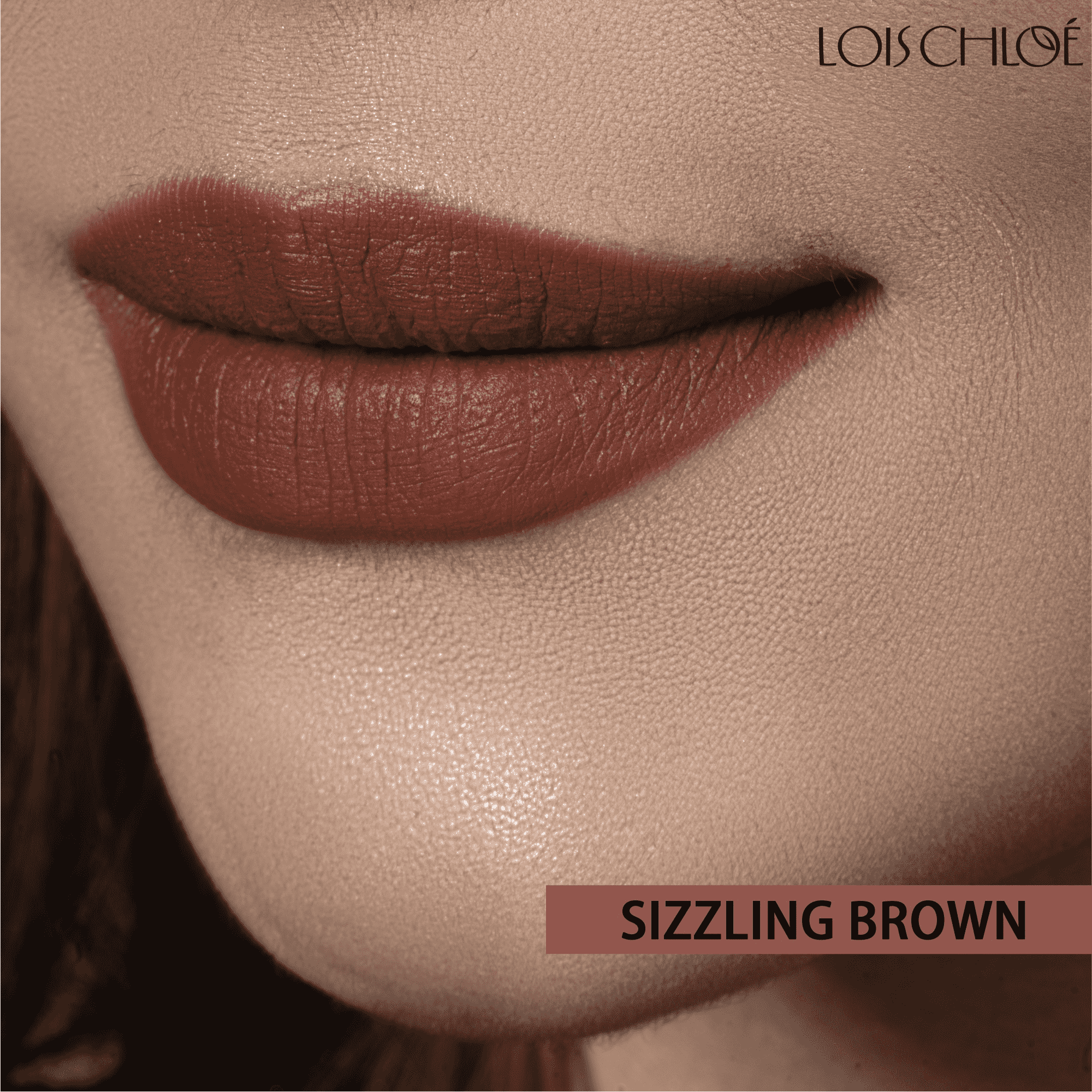 Sizzling Brown-Matte Lipsticks